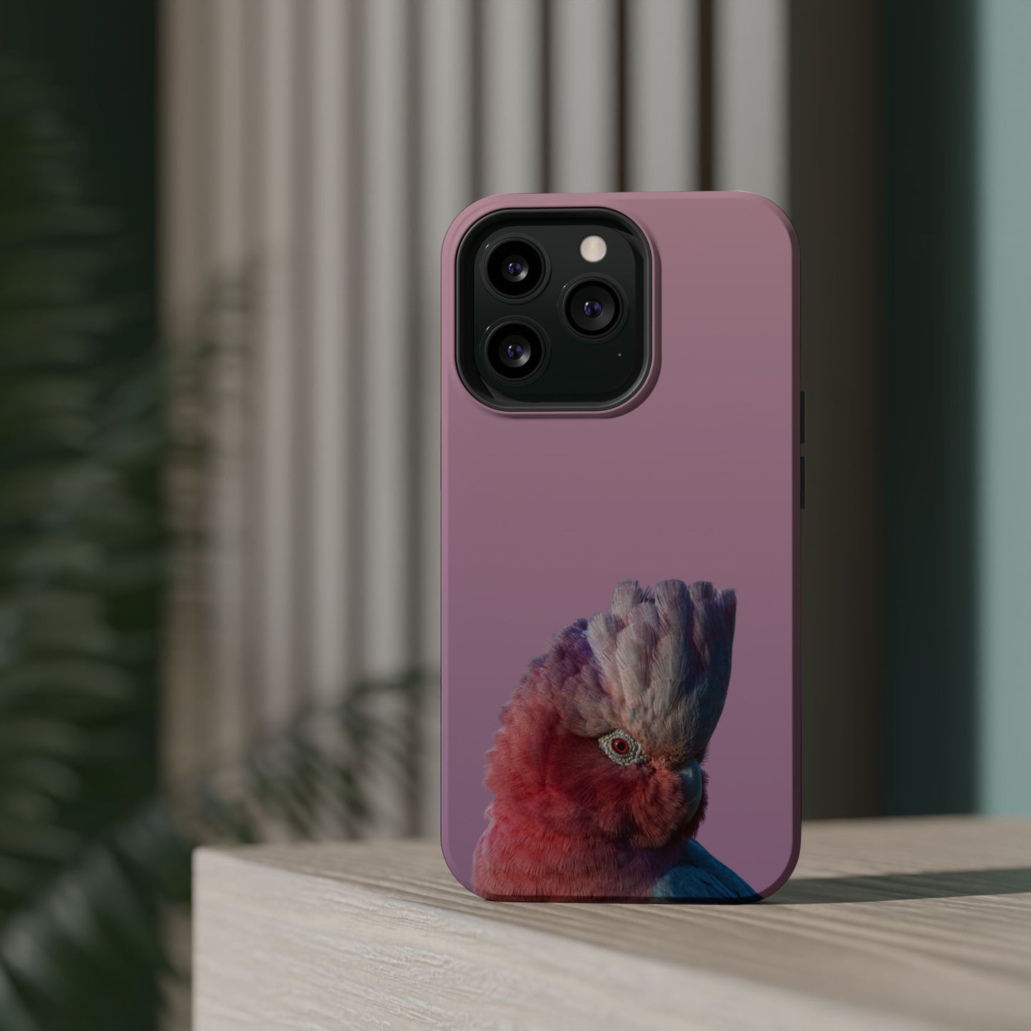 Galah - Magnetic Impact-Resistant Phone Case - Fono Caso x EstebantheNatureman - Wildlife Photography Case - Gift for Bird Lovers