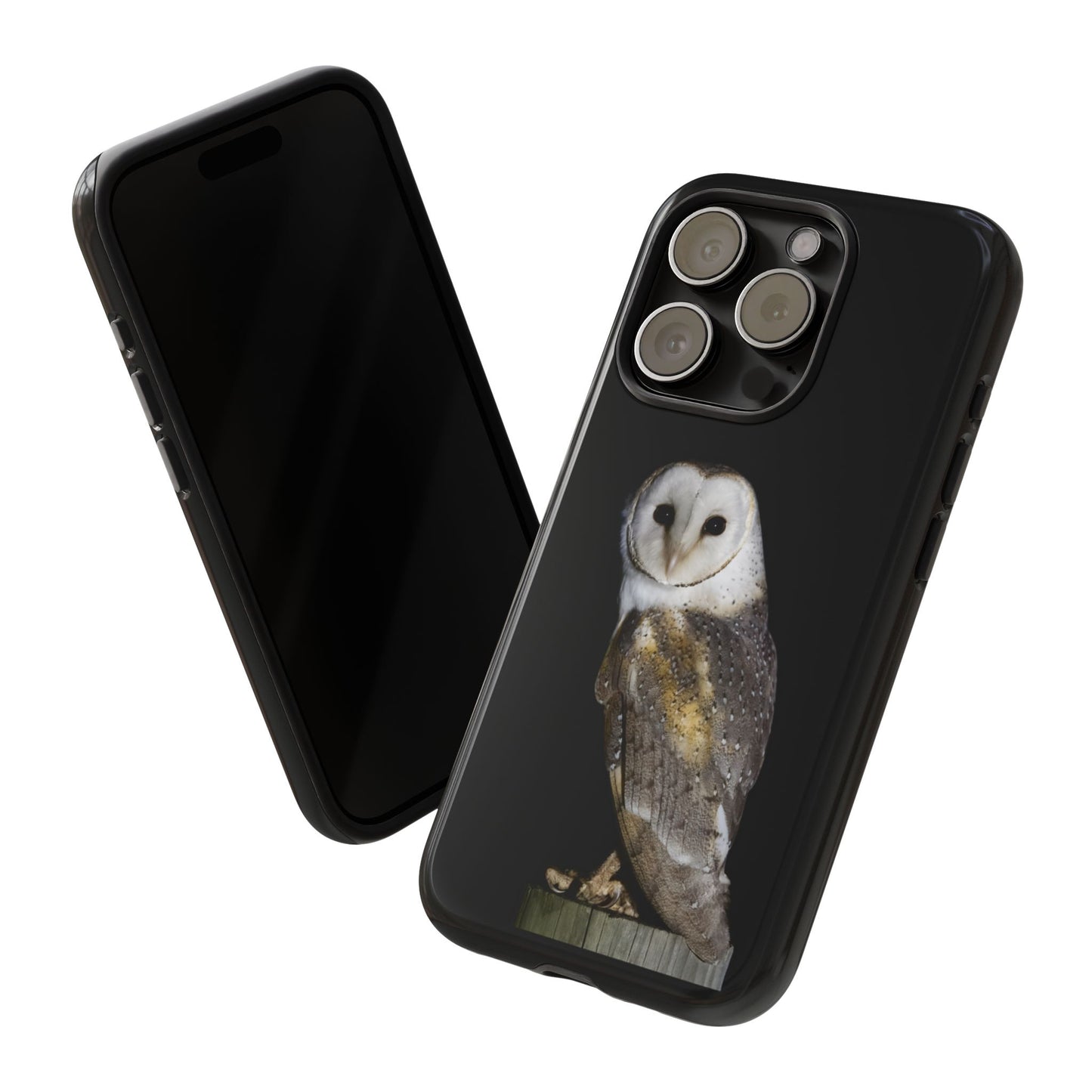 Barn Owl - Tough Phone Case - Fono Caso x EstebantheNatureman - Wildlife Photography Case - Gift for Bird Lovers