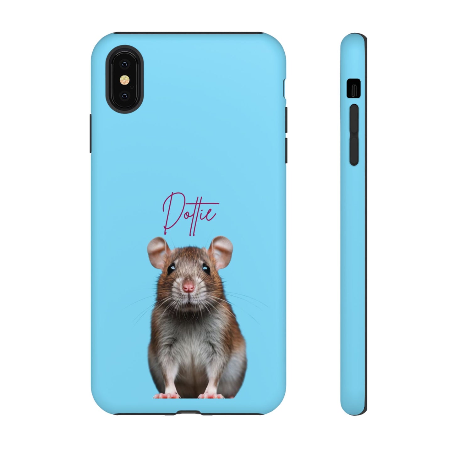 Customizable Pet Tough Phone Case Your Pet Photo or Digital Painting with Name_8 iPhone 16, 15 Pro Max, 15 Plus, Samsung S24 Ultra, Pixel 7