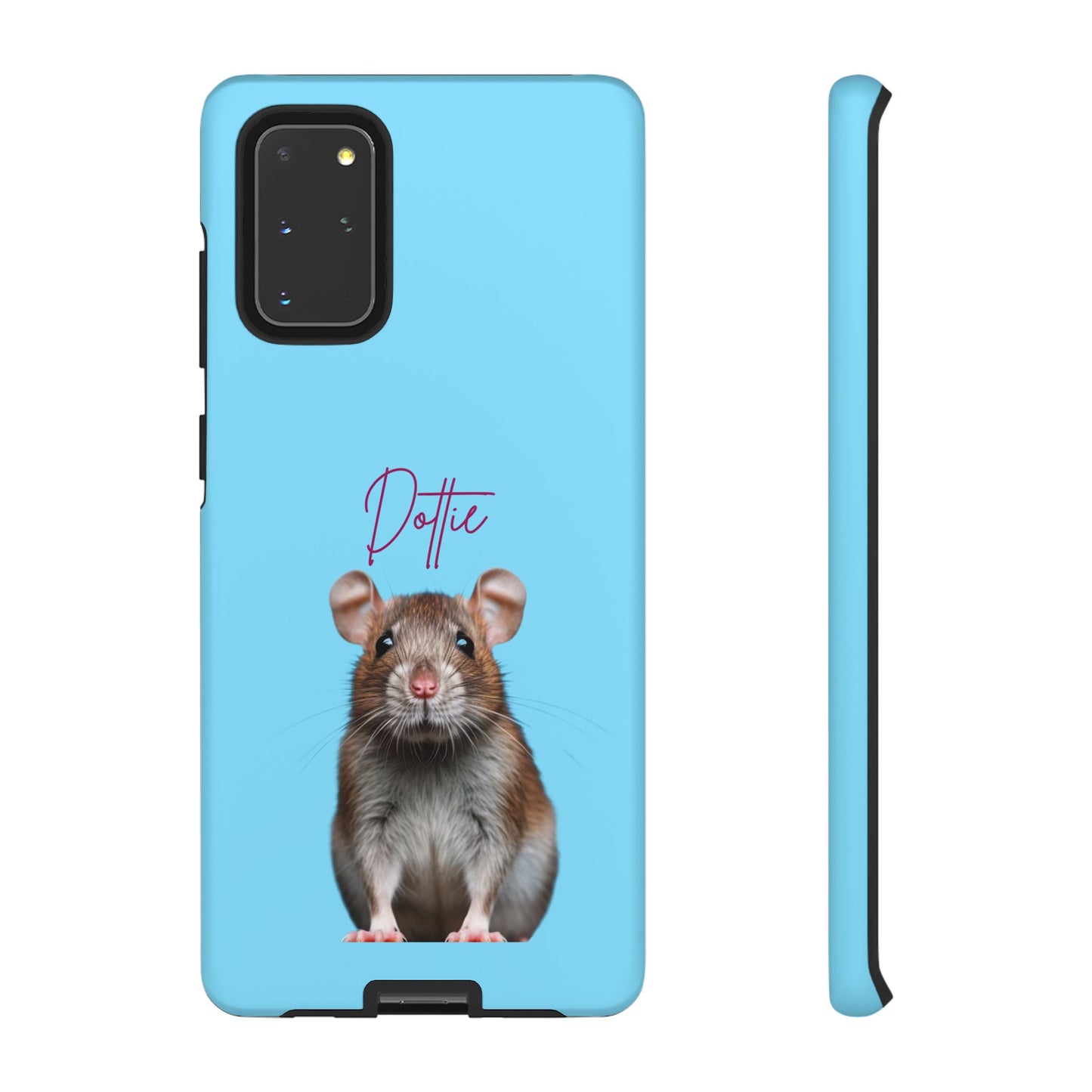 Customizable Pet Tough Phone Case Your Pet Photo or Digital Painting with Name_8 iPhone 16, 15 Pro Max, 15 Plus, Samsung S24 Ultra, Pixel 7
