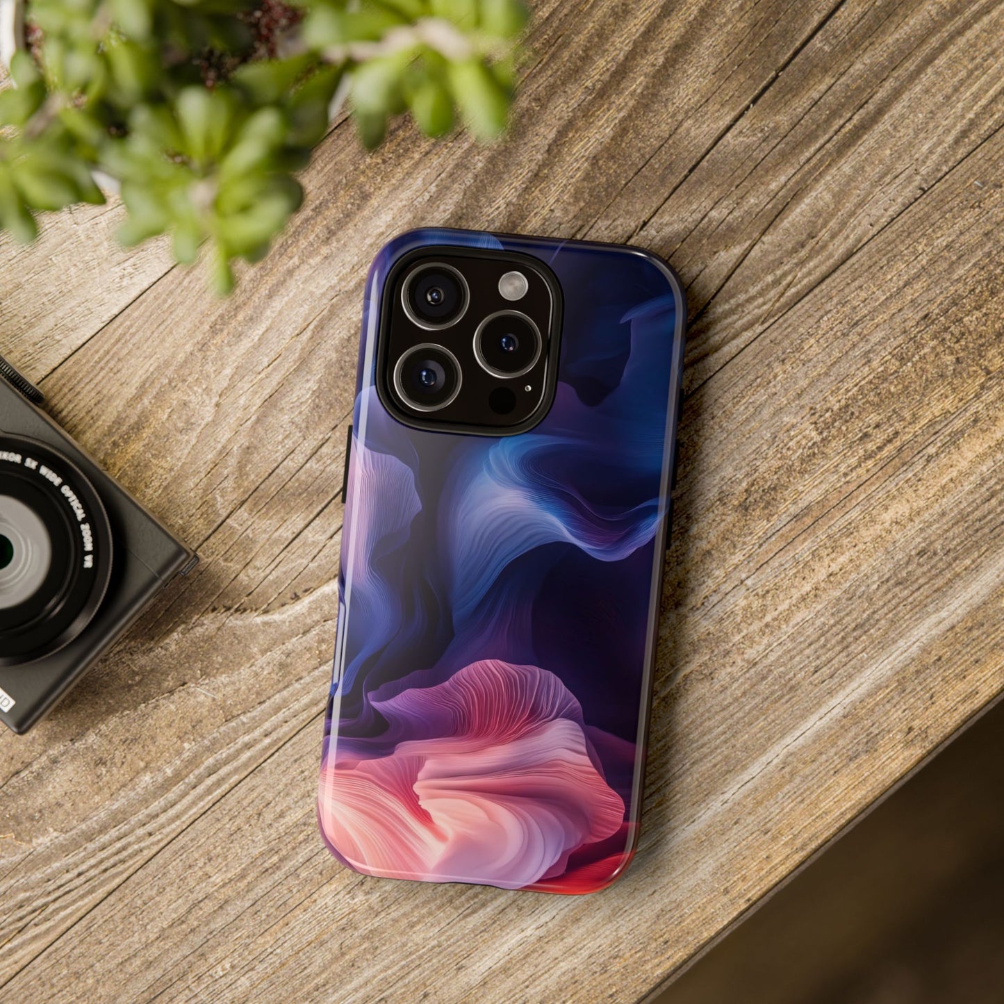 Psychedelic Modern Abstract_11 Customizable Tough Phone Case for iPhone 16, 15 Pro Max, Samsung S24 Ultra, Pixel 7 & more