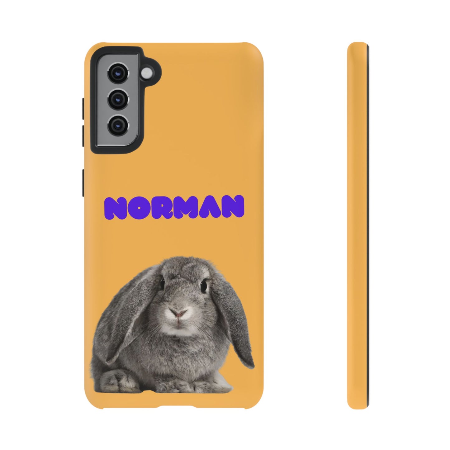 Customizable Pet Tough Phone Case Your Pet Photo or Digital Painting with Name_7