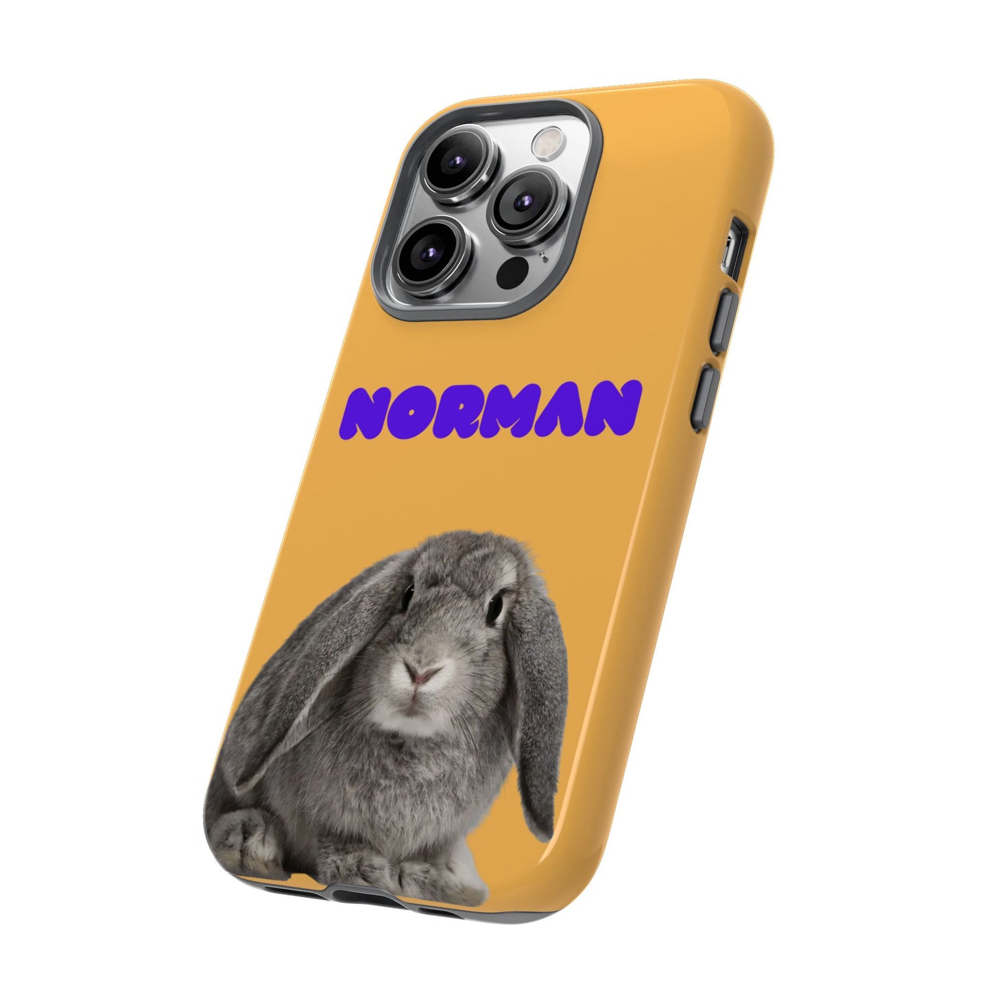 Customizable Pet Tough Phone Case Your Pet Photo or Digital Painting with Name_7
