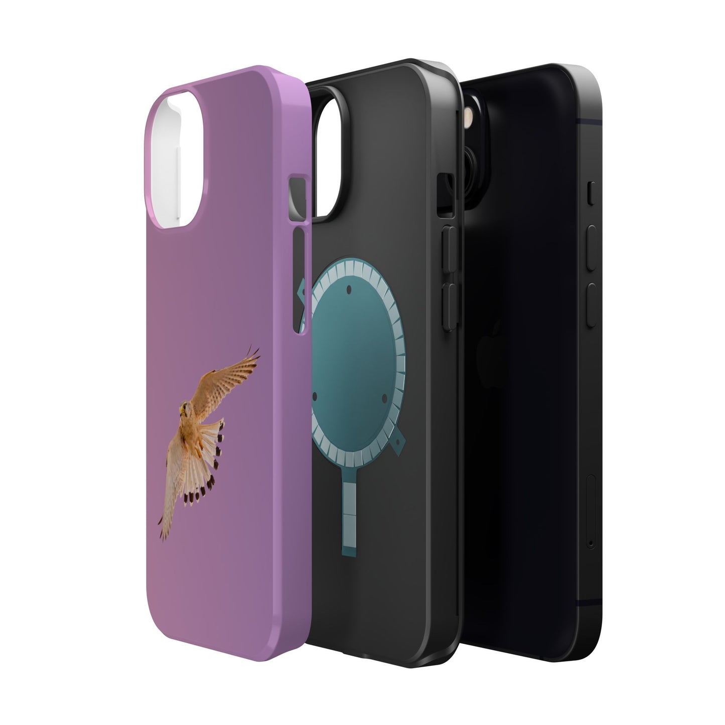 Nankeen Kestral - Magnetic Impact-Resistant Case - Fono Caso x EstebantheNatureman - Wildlife Case - Gift for Bird Lovers