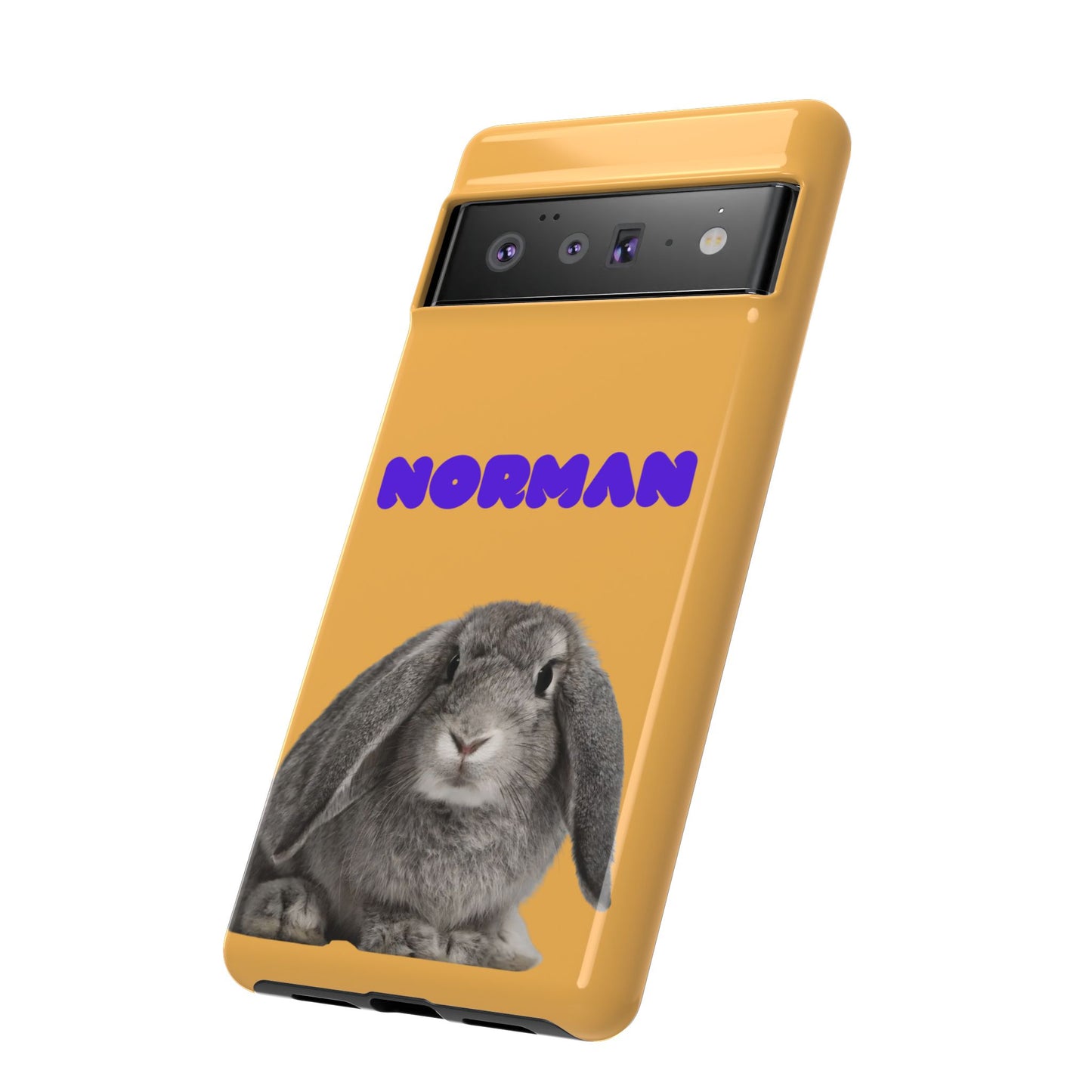 Customizable Pet Tough Phone Case Your Pet Photo or Digital Painting with Name_7