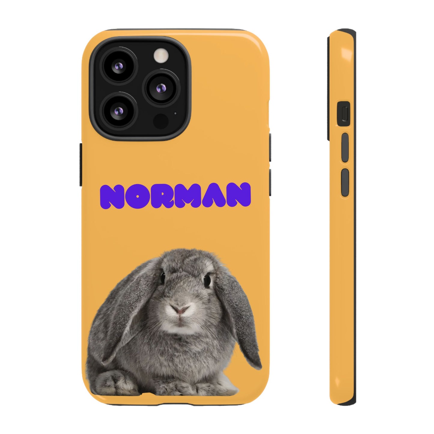 Customizable Pet Tough Phone Case Your Pet Photo or Digital Painting with Name_7