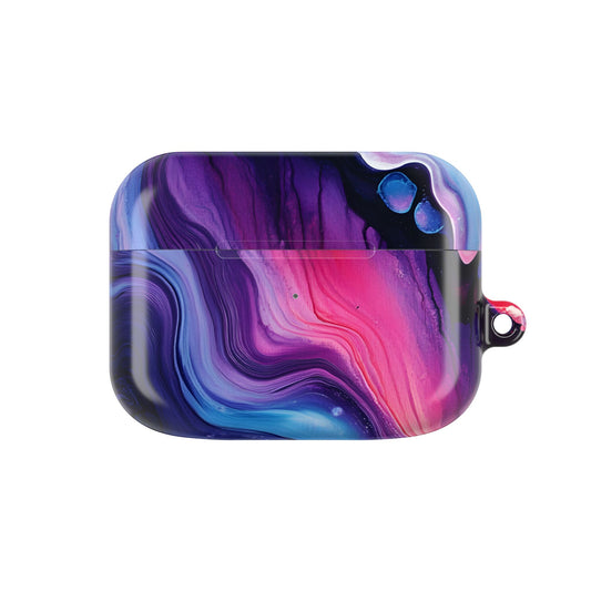 Psychedelic Modern Abstract_2 Customizable AirPods Case, Protective Cover, Unique Design