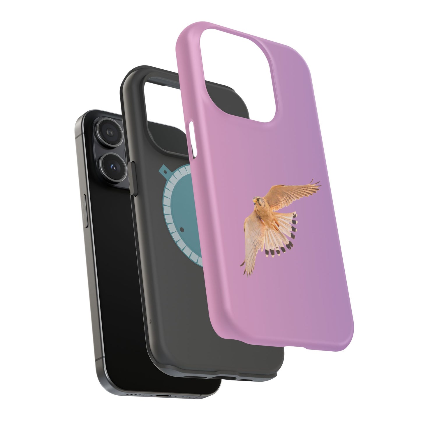 Nankeen Kestral - Magnetic Impact-Resistant Case - Fono Caso x EstebantheNatureman - Wildlife Case - Gift for Bird Lovers