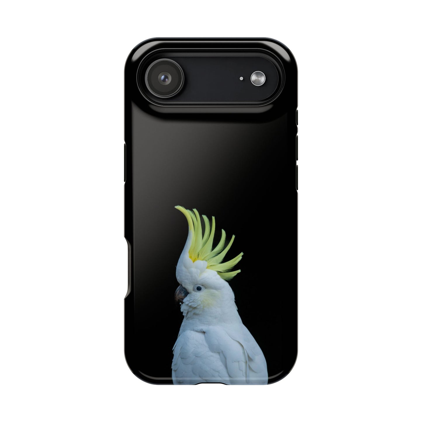 Sulphur Crested Cockatoo - Magnetic Impact-Resistant Phone Case - Fono Caso x EstebantheNatureman - Wildlife Case - Gift for Bird Lovers