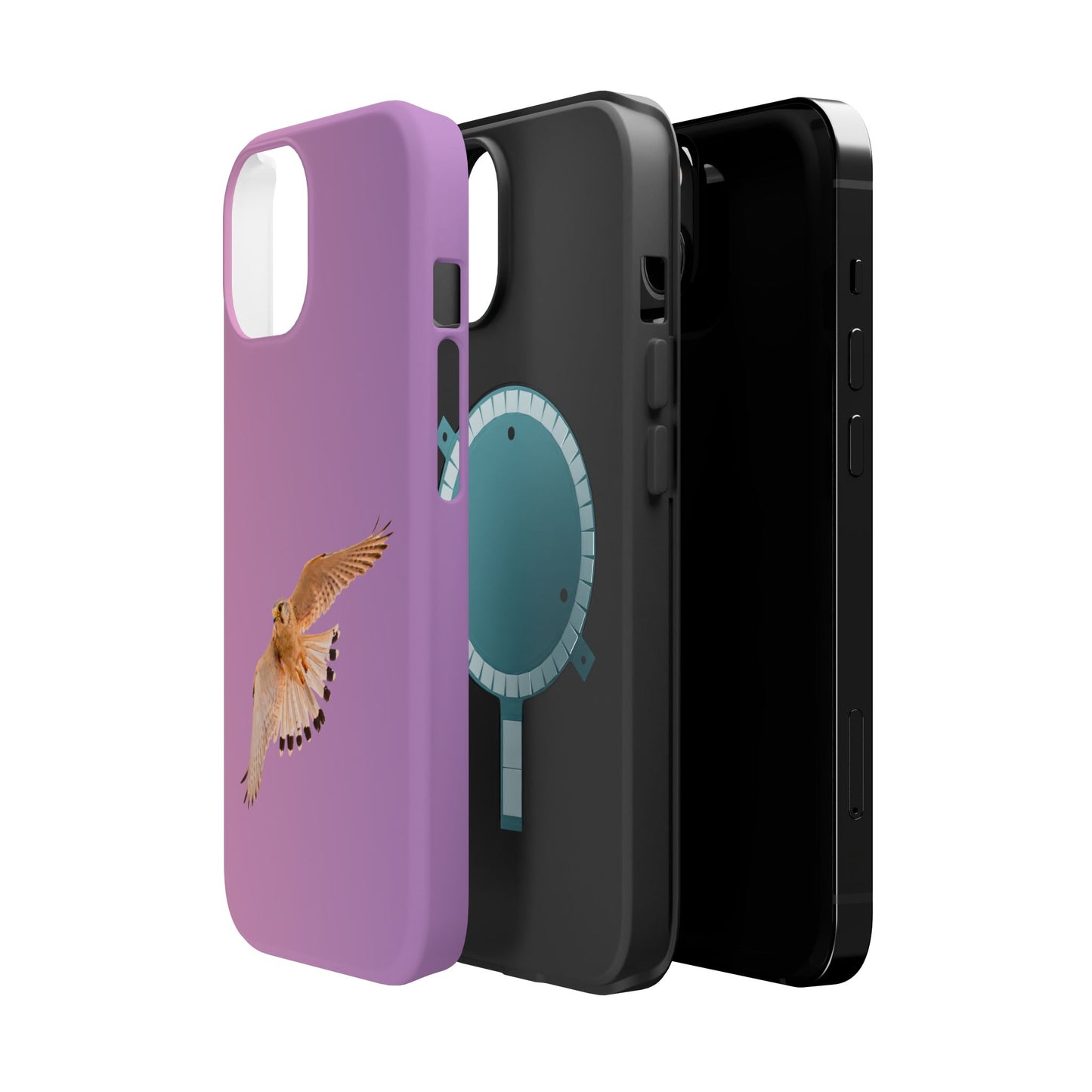 Nankeen Kestral - Magnetic Impact-Resistant Case - Fono Caso x EstebantheNatureman - Wildlife Case - Gift for Bird Lovers