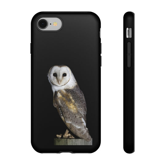 Barn Owl - Tough Phone Case - Fono Caso x EstebantheNatureman - Wildlife Photography Case - Gift for Bird Lovers