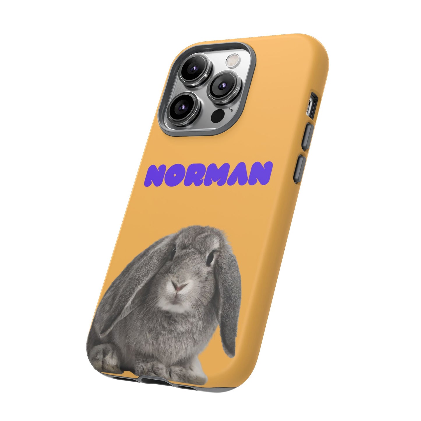 Customizable Pet Tough Phone Case Your Pet Photo or Digital Painting with Name_7
