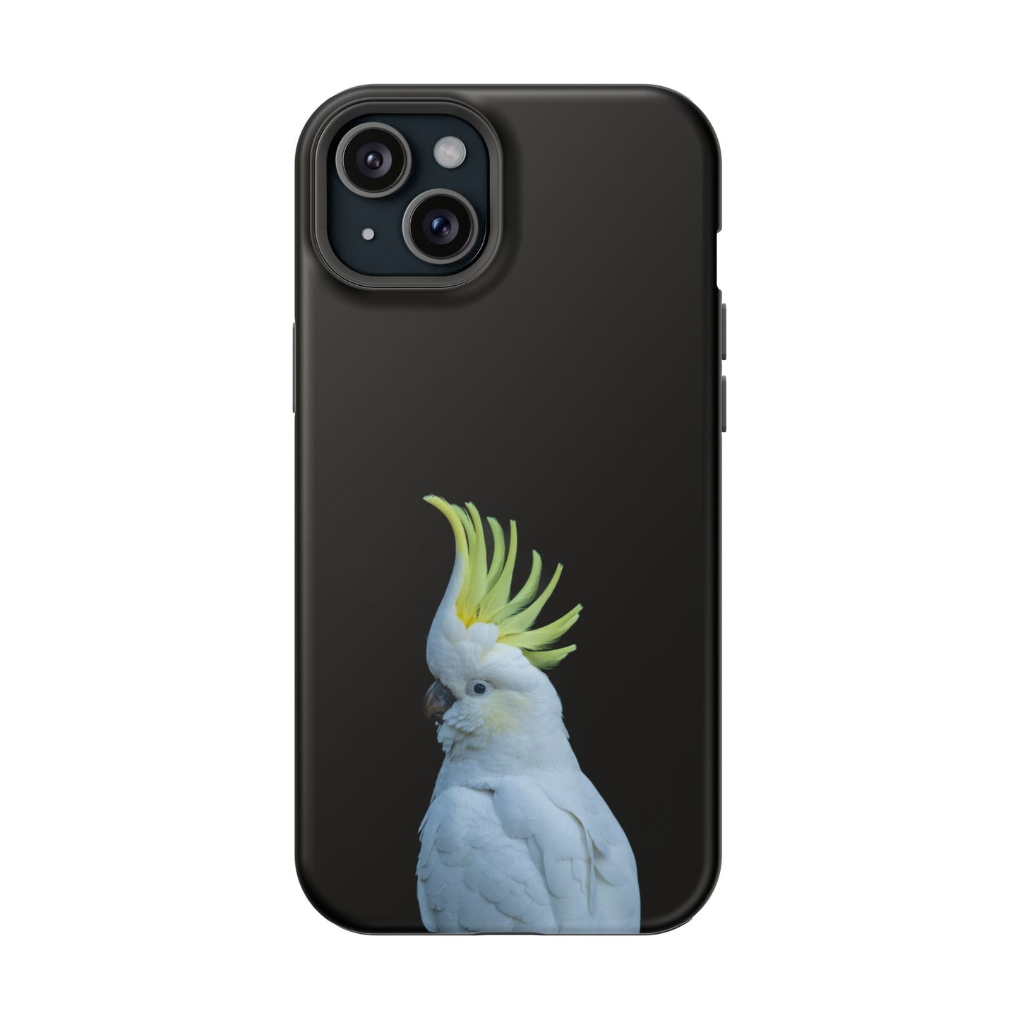 Sulphur Crested Cockatoo - Magnetic Impact-Resistant Phone Case - Fono Caso x EstebantheNatureman - Wildlife Case - Gift for Bird Lovers