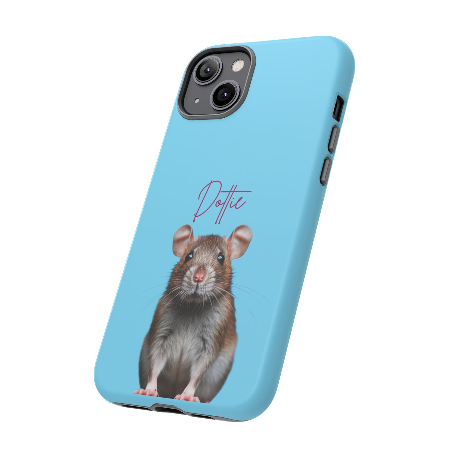 Customizable Pet Tough Phone Case Your Pet Photo or Digital Painting with Name_8 iPhone 16, 15 Pro Max, 15 Plus, Samsung S24 Ultra, Pixel 7