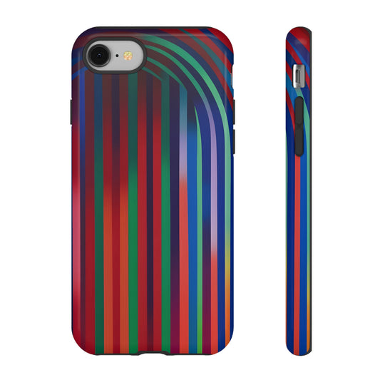 Colorful Modern Abstract_9 Customizable Tough Phone Case for iPhone 16, 15 Pro Max, Samsung S24 Ultra, Pixel 7 & more