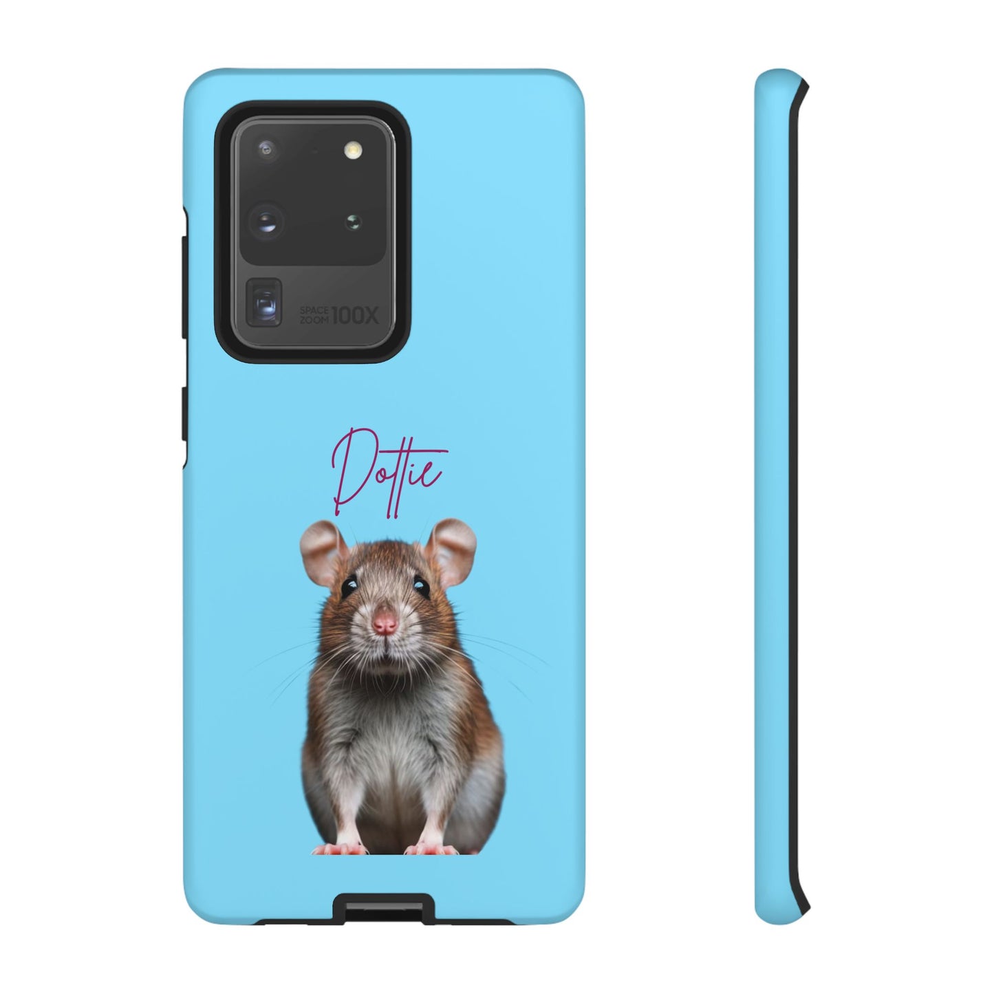Customizable Pet Tough Phone Case Your Pet Photo or Digital Painting with Name_8 iPhone 16, 15 Pro Max, 15 Plus, Samsung S24 Ultra, Pixel 7