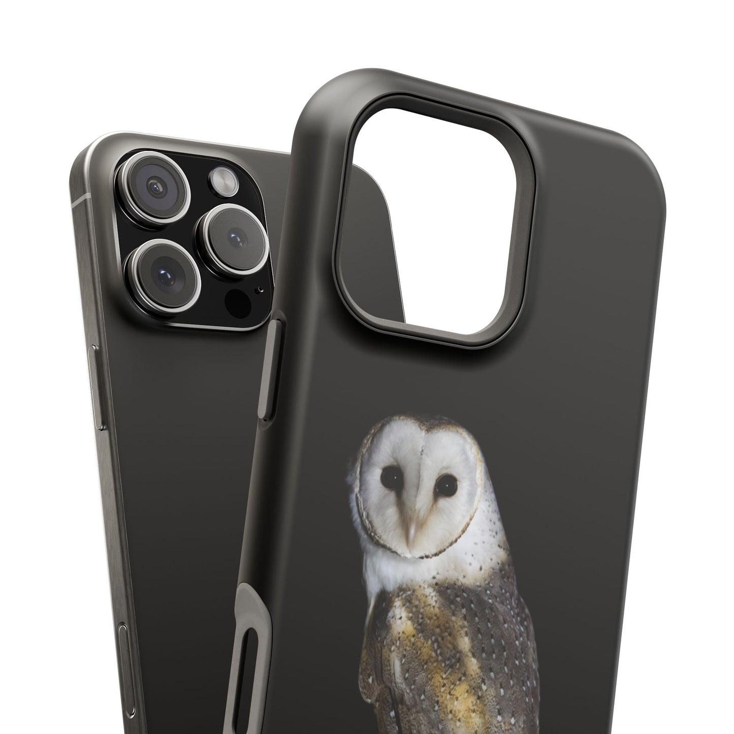 Barn Owl - Magnetic Impact-Resistant Phone Case - Fono Caso x EstebantheNatureman - Wildlife Photography Case - Gift for Bird Lovers