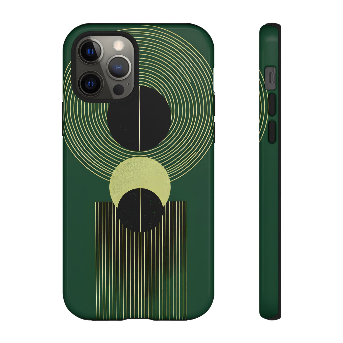 Mid-Century Modern Abstract_7 Customizable Tough Phone Case for iPhone 16, 15 Pro Max, Samsung S24 Ultra, Pixel 7 & more