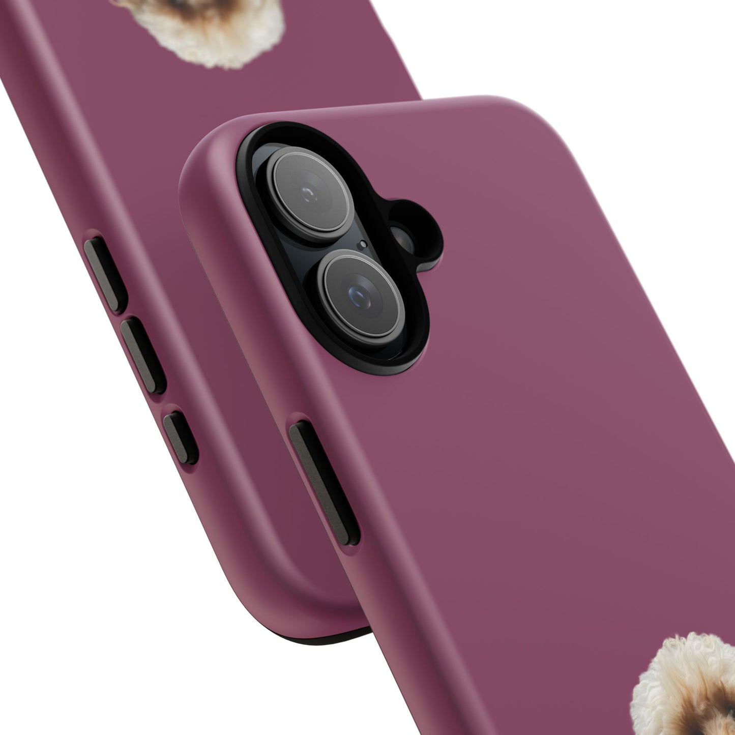 Customizable Pet Tough Phone Case Your Pet Photo or Digital Painting with Name_9 iPhone 16, 15 Pro Max, 15 Plus, Samsung S24 Ultra, Pixel 7