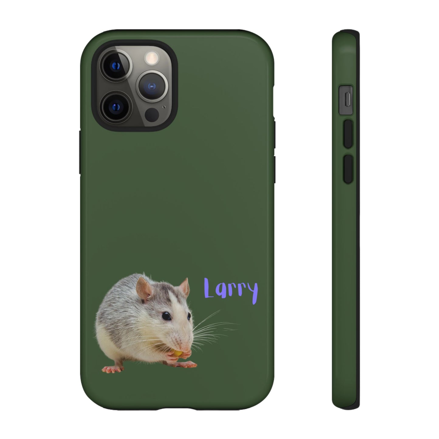Custom Pet Tough Phone Case Your Pet Photo or Digital Painting with Name_1 for iPhone 15, 15 Pro Max, 15 Plus, Samsung S24 Ultra, Pixel 7