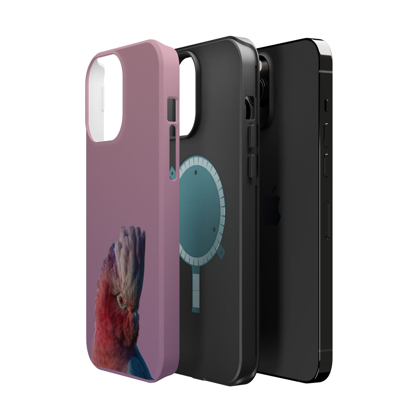 Galah - Magnetic Impact-Resistant Phone Case - Fono Caso x EstebantheNatureman - Wildlife Photography Case - Gift for Bird Lovers