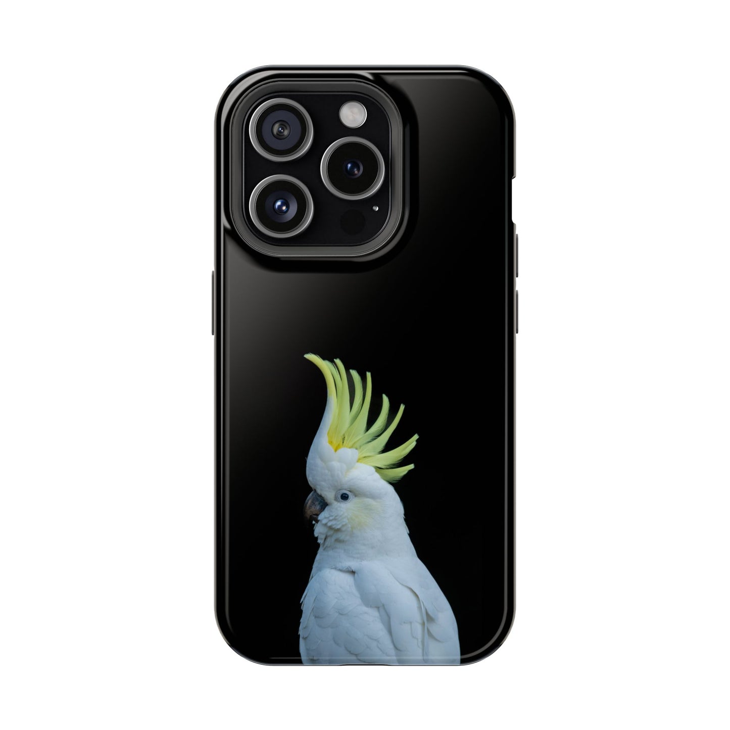 Sulphur Crested Cockatoo - Magnetic Impact-Resistant Phone Case - Fono Caso x EstebantheNatureman - Wildlife Case - Gift for Bird Lovers
