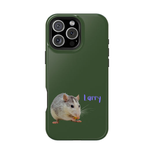 Customizable Magnetic Impact-Resistant Phone Case Your Pet Photo or Digital Painting with Name_1_iPhone 13 and up