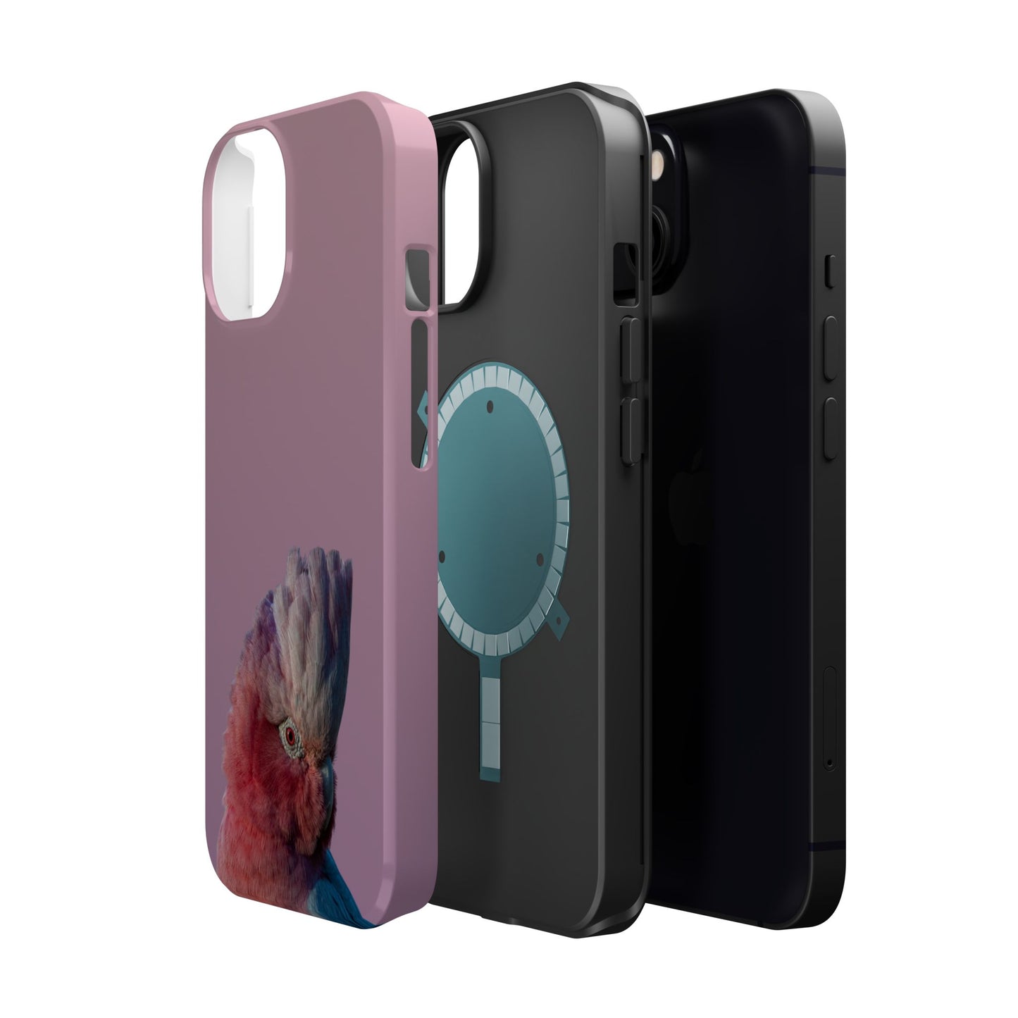 Galah - Magnetic Impact-Resistant Phone Case - Fono Caso x EstebantheNatureman - Wildlife Photography Case - Gift for Bird Lovers