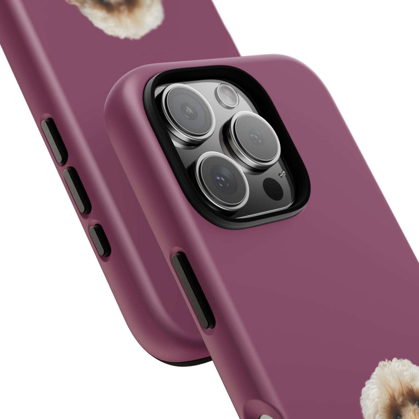Customizable Pet Tough Phone Case Your Pet Photo or Digital Painting with Name_9 iPhone 16, 15 Pro Max, 15 Plus, Samsung S24 Ultra, Pixel 7