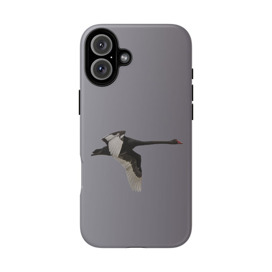 Black Swan- Tough Phone Case - Fono Caso x EstebantheNatureman - Wildlife Photography Case - Gift for Bird Lovers